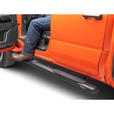 Go Rhino 4" Estribos OE Xtreme Kit - 67" Negro Texturizado + Brackets Kia Sorento 11-17