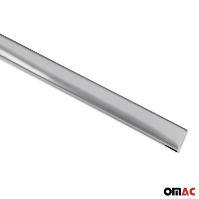 2014-2020 Fiat 500L Rear Trunk Molding Trim Stainless Steel Silver 1Pc