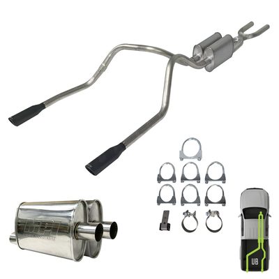 Toyota Tundra, 2014-2021, 5.7L - Stainless - MPI Exhaust Cat-Back Dual Exhaust Kits