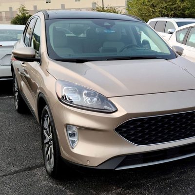 2020-2022 Ford Escape LED Fog Lights Kit Chrome Housing/Clear Lens