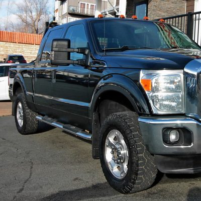 1999-2016 Ford F-250/350/450/550 Manual Towing Mirrors Smoke Lens &Turn Signal