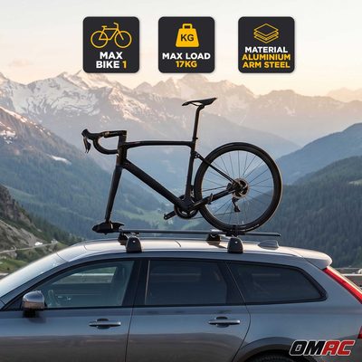G3 Fork Bike Rack Adjustable Aluminium 1 Bike 37.5lb Lockable