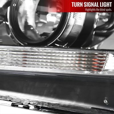 2005-2007 Honda Odyssey Factory Crystal Headlights w/9006 Bulbs Chrome/Clear