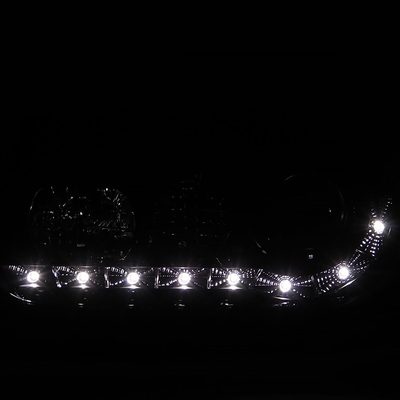 1999-2006 VW Golf Mk4 GTI/R32 Cabrio Projector Headlights R8 LED Light Smoke