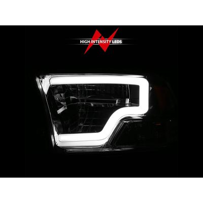 Anzo Chrome Switchback Projector Headlights 111540