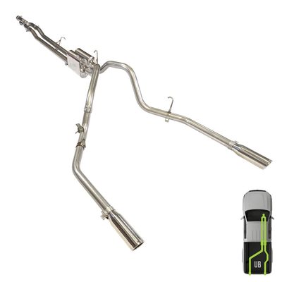 Ford, 2017-2026, 6.2L, 6.8L, 7.3L, Clamp/On - MPI Exhaust Cat-Back Dual Exhaust Kits