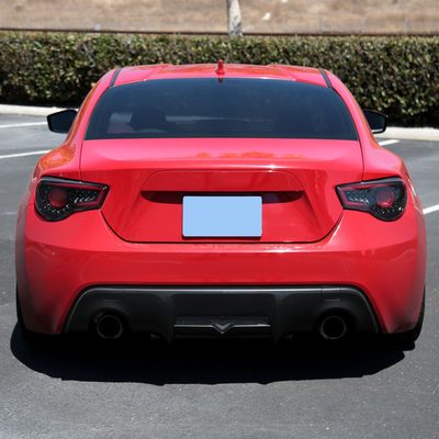 2012-2016 Scion FRS/ BRZ/ Toyota 86 LED Sequential Tail Lights Jet Black/Clear