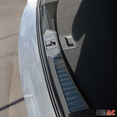 2013-2016 Ford Escape Trunk Sill Cover Bumper Guard Protector Stainless Steel Dark 2Pcs