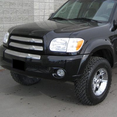 2000-2007 Toyota Tundra/Sequoia 12V/51W 9006 Fog Lights Kit Chrome/Clear Lens