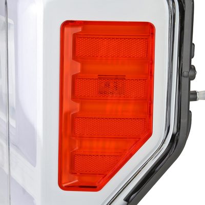 2017-2019 Ford F-250/350/450/550 LED C-Bar Headlights Signal White Housing