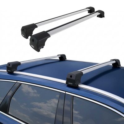 2017-2024 Maserati Levante Roof Rack Cross Bars Silver