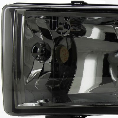 1994-2001 Dodge RAM 1500 2500 3500 Factory Headlights Chrome/Smoke