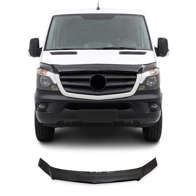 2014-2018 Mercedes Sprinter W906 Front Bug Shield Hood Deflector 1 Pc Smoke