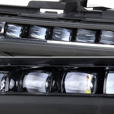 2016-2017 Honda Accord Coupe LED Fog Lights Kit Chrome Housing/Clear Lens