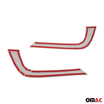 2022-2026 Honda Civic Sedan Hatchback Fog Light Lamp Bezel Cover Stainless Steel