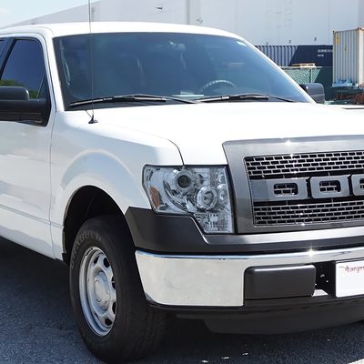 2009-2014 Ford F-150 Dual Halo Projector Headlights Chrome/Clear Lens