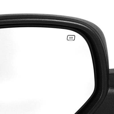 2007-2013 Chevy Silverado/GMC Sierra Matt Black Heated Side Mirror Driver