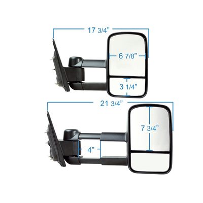 Fits 2014-2019 Chevy Silverado/GMC Sierra 1500, 2015-2019 Silverado/Sierra 2500/3500 (KSR-62137G)
