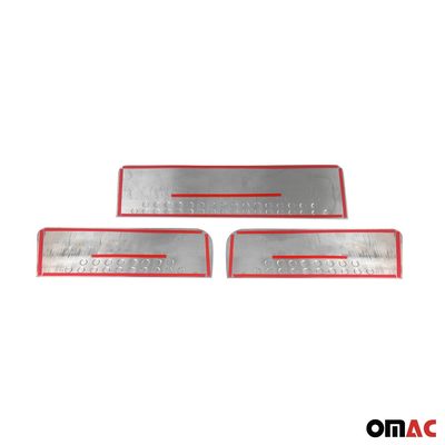 2006-2013 Mercedes Sprinter W906 Door Sill Scuff Plate Scratch Stainless Steel 3Pcs