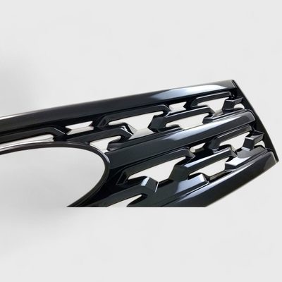 2018-2019 Ford Explorer Grille Overlay Gloss Black 1Pcs ABS Plastic