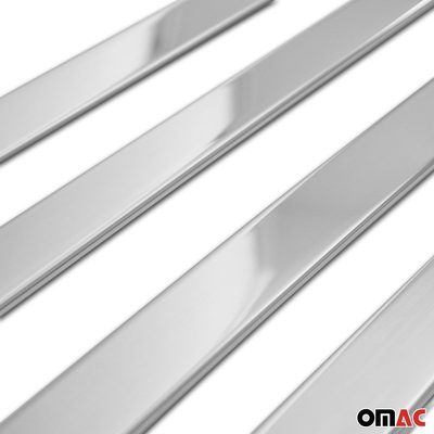 2011-2017 Lexus CT 200h Side Door Molding Trim Skirt Garnish Stainless Steel Silver 4Pcs