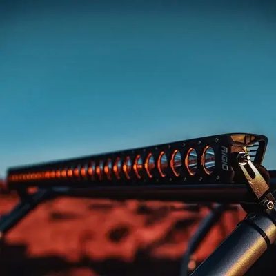 Revolve 50" Bar with Amber Trim Ring
