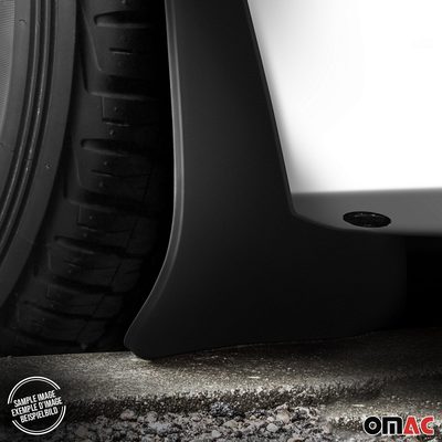 2019-2026 Mazda 3 Sedan Mud Guards Splash Mud Flaps Black 2 Pcs