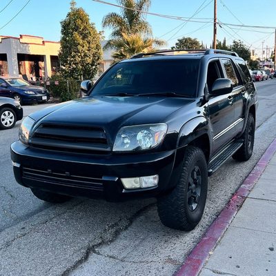 2003-2005 Toyota 4Runner Factory Style Headlights Matte Black/Clear Lens