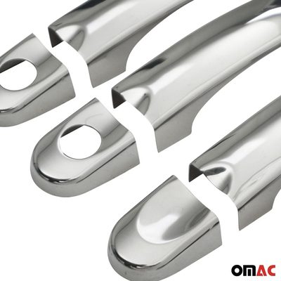 2011-2018 VW Touareg Car Door Handle Cover Protector Stainless Steel Chrome 8 Pcs