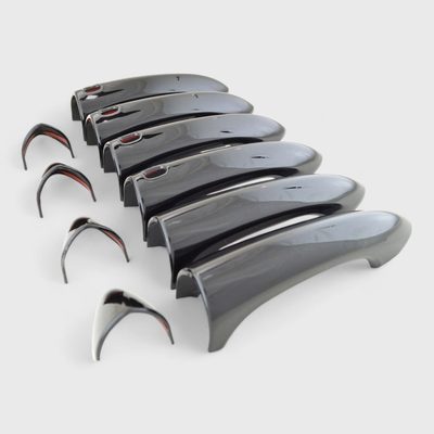 2016-2020 Chevrolet Cruze Door Handle Cover Gloss Black 10Pcs ABS Plastic