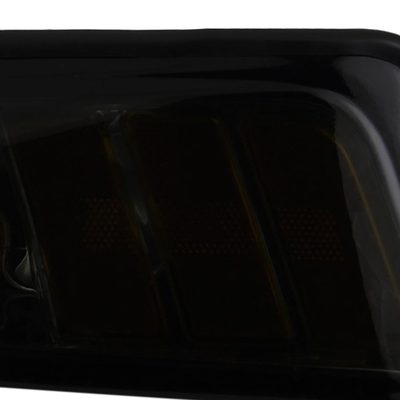 1999-2004 Ford Mustang Factory Headlights w/Amber Reflectors Chrome/Smoke