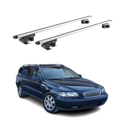 1998-2000 Volvo V70 Roof Rack Cross Bars Luggage Carrier 2 Pcs