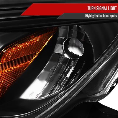 2004-2009 Honda S2000 AP2 Dual Halo Projector Headlights Matte Black/Clear