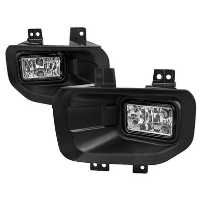 2015-2017 Ford F-150 H10 Fog Lights Chrome Housing/Clear Lens