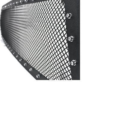 2004-2008 Ford F-150 Rivet Style Black S.Steel Mesh Grille Center Insert