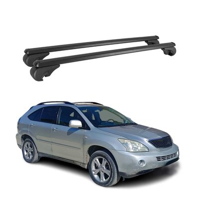 2006-2008 Lexus RX 400h Roof Rack Cross Bars Black