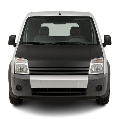 2010-2013 Ford Transit Connect Car Bonnet Mask Hood Bra Black Full Coverage