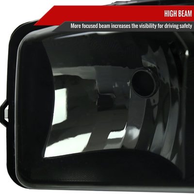 1999-2006 GMC Sierra 1500/2500/3500 Yukon/ XL Headlights&Bumper Lights Smoke