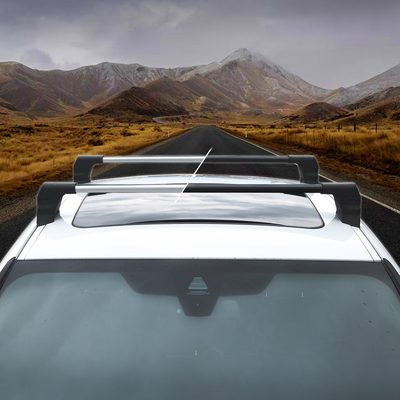 Roof Racks Cross Bar for Mercedes E-Class Sedan 2003-2019 Black Aluminium 2x
