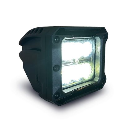 Luces Led CUBEIT de 3" RT Amber Series c / Inserto de plastico (1 Par)