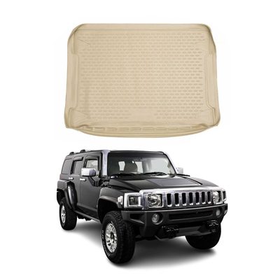 2006-2010 Hummer H3 Cargo Liner Trunk Mat All Weather Beige