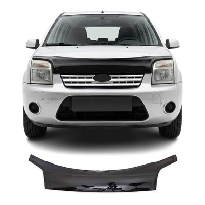 2010-2013 Ford Transit Connect Front Bug Shield Hood Deflector 1 Pc Smoke