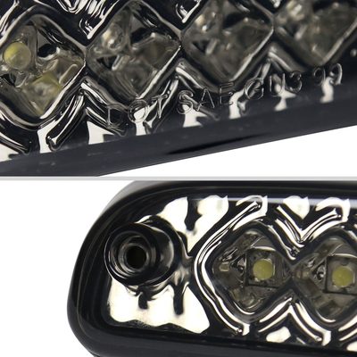 1993-2016 Ford F-250/350/450/550/Ranger LED 3rd Brake Tail Light Chrome/Smoke