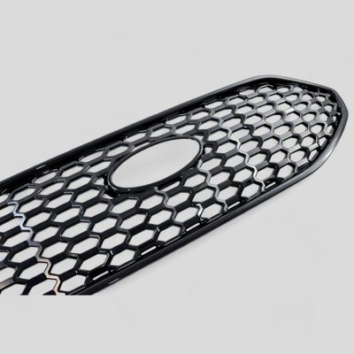 2023-2024 Ford Edge Grille Overlay Gloss Black 1Pcs ABS Plastic