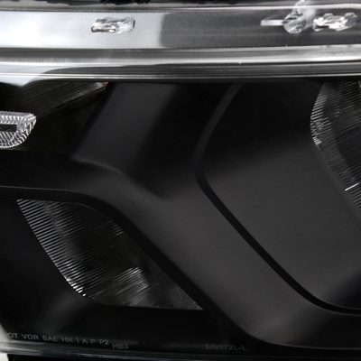 2019-2024 Dodge RAM 1500 Factory Headlights Amber Reflectors Matt Black