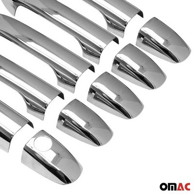 2016-2024 Mercedes Metris Car Door Handle Cover Protector S. Steel 10x