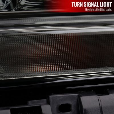 2019-2024 Dodge RAM 2500/3500/4500/5500 Factory Style Headlights Chrome/Smoke