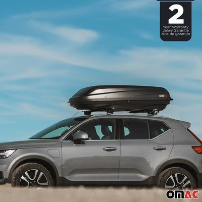 G3 Roof Box 7.8 cu ft PS UV-protected Matt Black Dual Side Opening