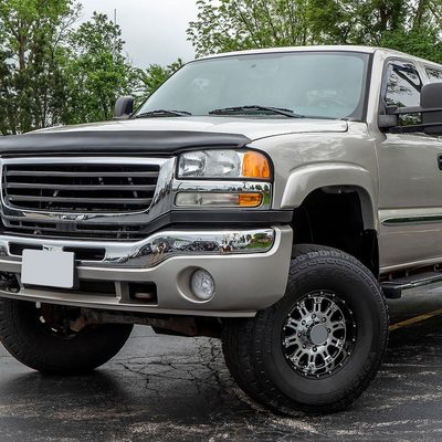 2003-2006 GMC Sierra / 2007 Sierra Classic H10 Fog Lights Kit Chrome/Clear