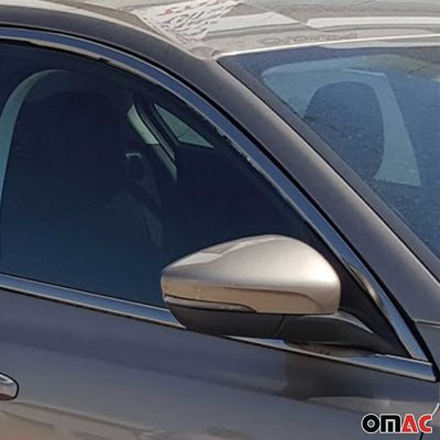 2018-2024 Ford Focus Window Molding Trim Streamer Stainless Steel Dark 8Pcs